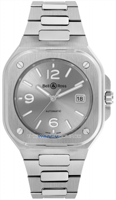 Buy this new Bell & Ross BR 05 Automatic 40mm BR05A-GR-ST/SST mens watch for the discount price of £3,984.00. UK Retailer.